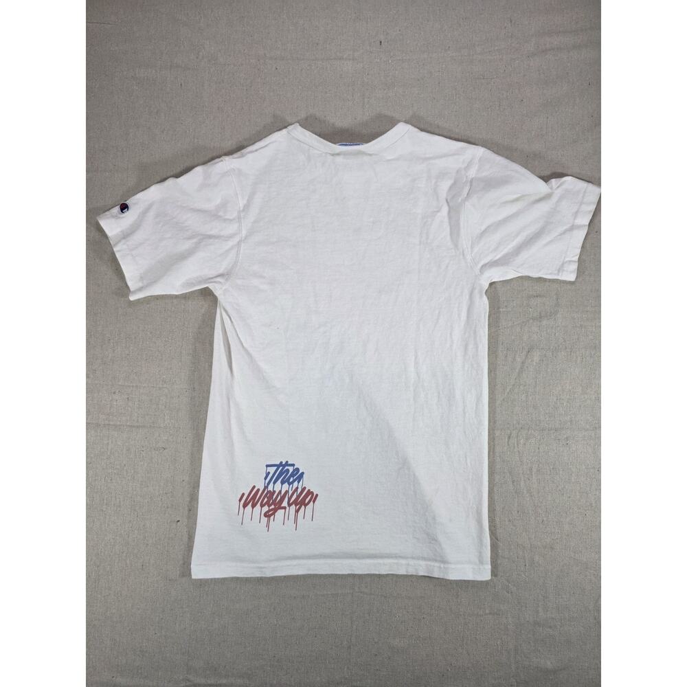 Champion The Way Up Graphic T-Shirt Men's Small White Short Sleeve Crew Neck - Picture 7 of 9